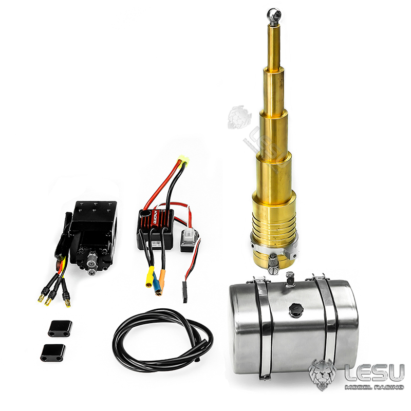 Hydraulic Floor Jack - Système hydraulique 1/14 LESU camion cylindre