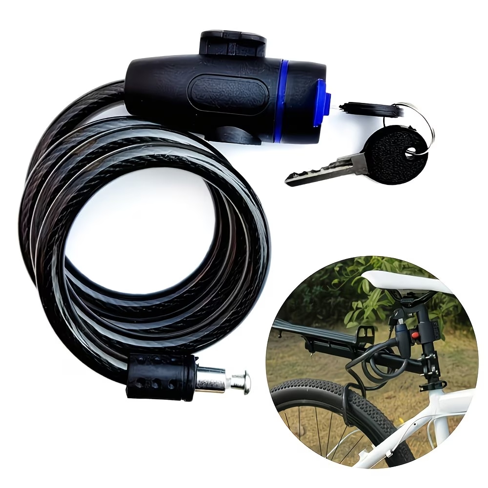 Heavy Equipment Keychain - Câble de verrouillage de vélo, serrure