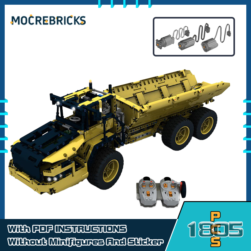 Dump Truck Toy - MOC – blocs de construction urbains