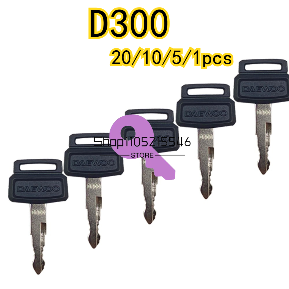 20/10/5/1 pièces pour clés D30 - Heavy Equipment Logos avis et prix