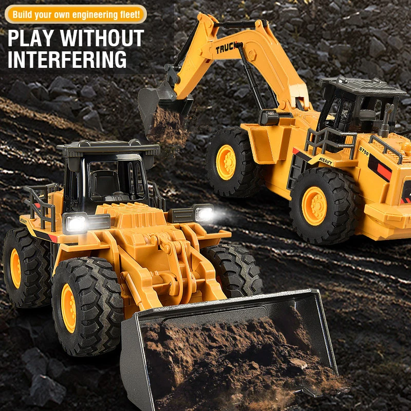Pelle télécommandée en alliage - Dump Truck Toy avis et prix