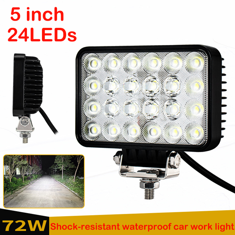 1PC 72W Phare de Conduite LED  - Vehicle Heavy Equipment avis et prix