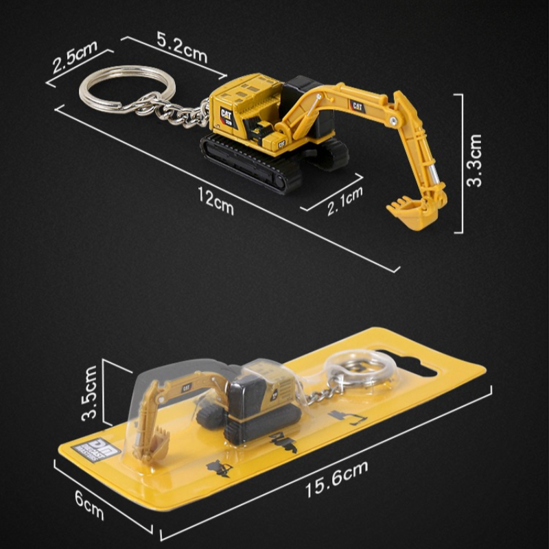 Mini porte-clés bulldozer d'in - Heavy Equipment Keychain avis et prix