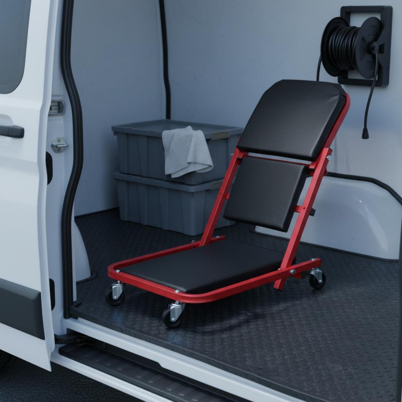 Siège d'atelier pliable 2-en-1 - Heavy Equipment Repair avis et prix