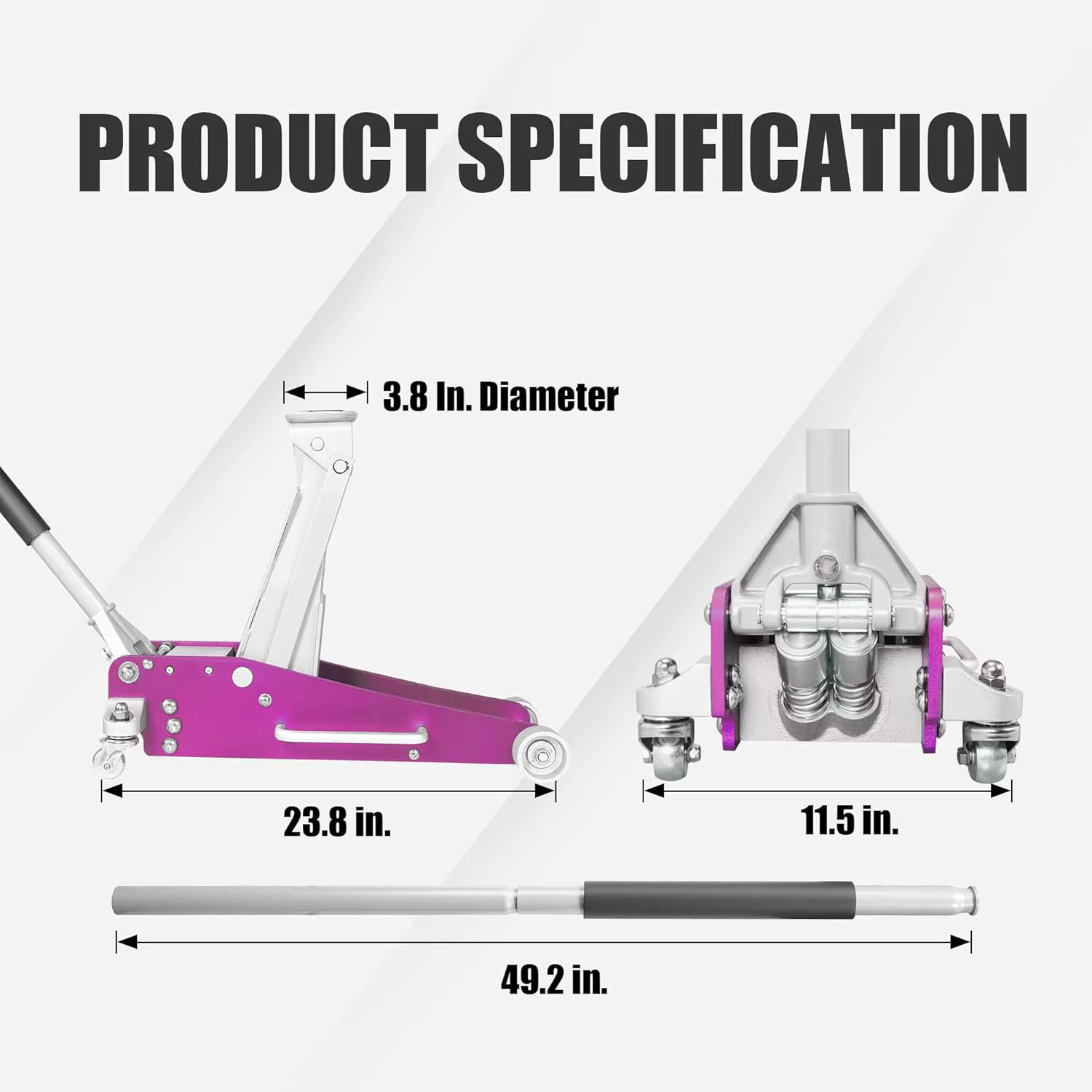 Cric de sol hydraulique ALTERT - Hydraulic Floor Jack avis et prix
