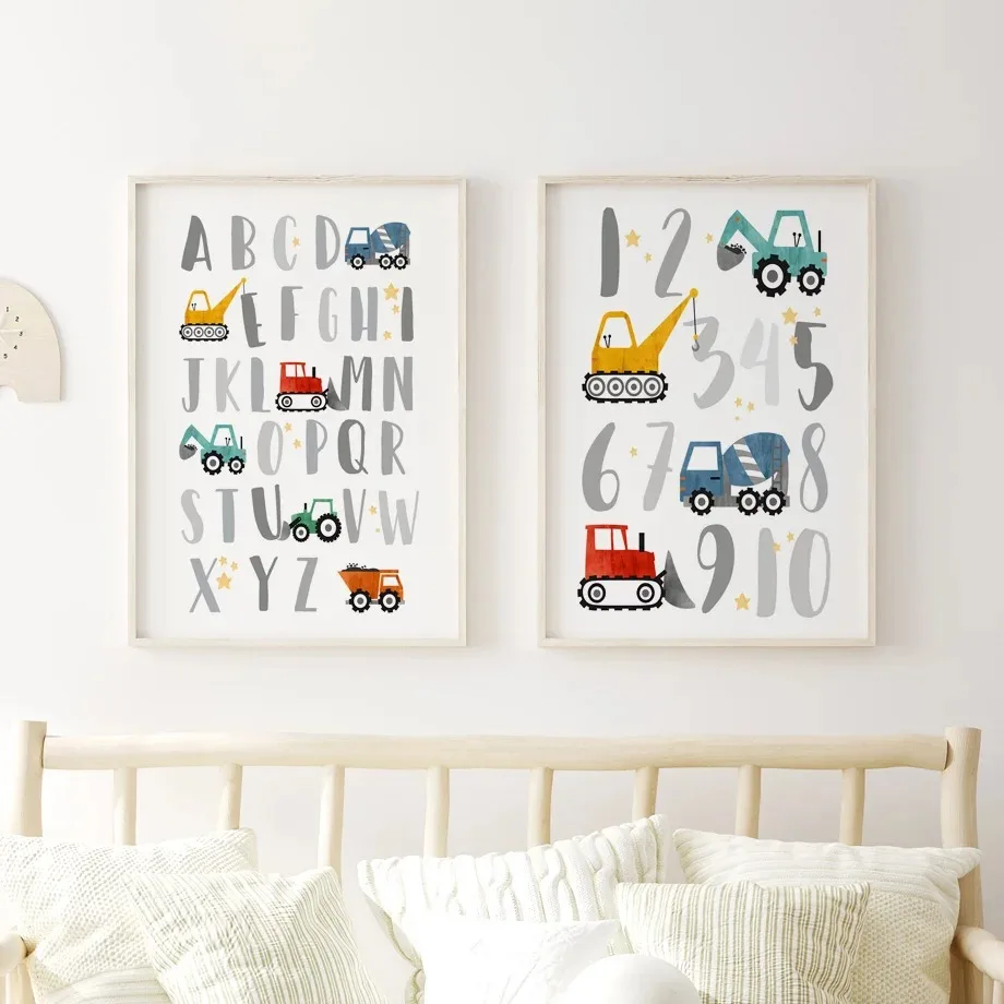 Toile de peinture imprimée de  - Heavy Equipment Background avis et prix