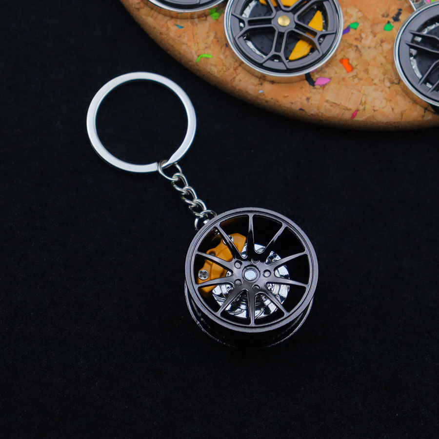 Porte-clés moyeu de roue en mé - Heavy Equipment Keychain avis et prix