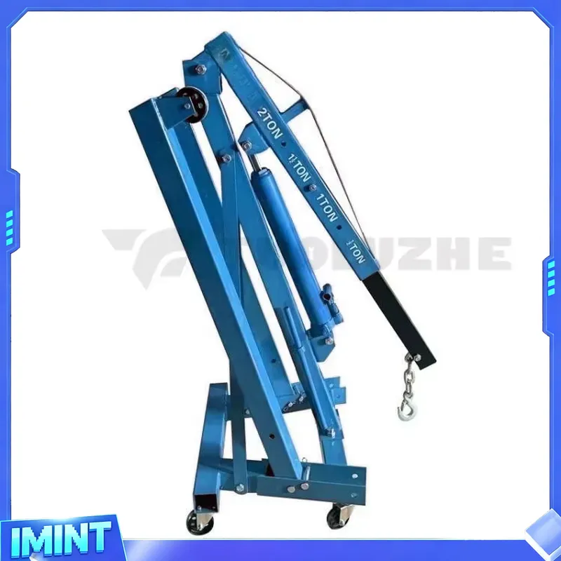 Grue hydraulique pliable bleue - Hydraulic Floor Jack avis et prix